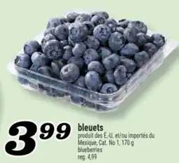 Marché Richelieu BLEUETS | BLUEBERRIES offer
