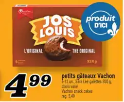 Marché Richelieu PETITS GÂTEAUX VACHON | VACHON SNACK CAKES offer