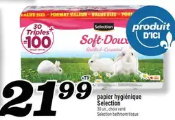 Marché Richelieu PAPIER HYGIÉNIQUE SELECTION | SELECTION BATHROOM TISSUE offer