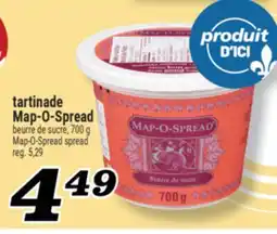 Marché Richelieu TARTINADE MAP‑O‑SPREAD | MAP-O-SPREAD SPREAD offer