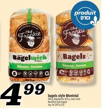 Marché Richelieu BAGELS STYLE MONTRÉAL | MONTRÉAL STYLE BAGELS offer