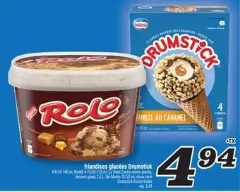 Marché Richelieu friandises glacées Drumstick | Drumstick frozen treats offer