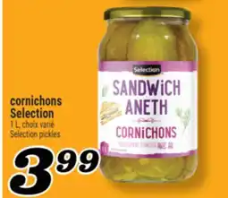 Marché Richelieu CORNICHONS SELECTION | SELECTION PICKLES offer