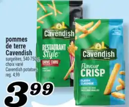 Marché Richelieu POMMES DE TERRE CAVENDISH | CAVENDISH POTATOES offer
