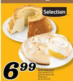Marché Richelieu TARTE SELECTION | SELECTION PIE offer