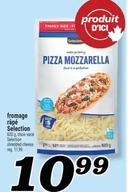 Marché Richelieu FROMAGE SHREDDED SELECTION | SELECTION SHREDDED CHEESE offer
