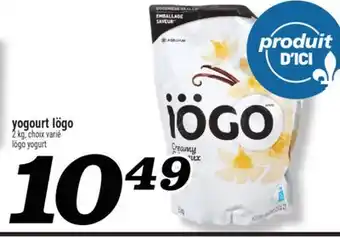 Marché Richelieu YOGOURT IÖGO | IÖGO YOGURT offer