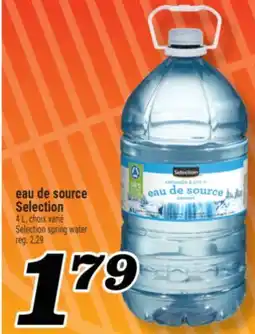Marché Richelieu EAU DE SOURCE SELECTION | SELECTION SPRING WATER offer