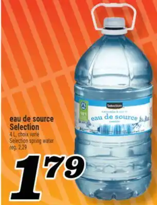 Marché Richelieu EAU DE SOURCE SELECTION | SELECTION SPRING WATER offer