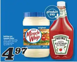 Marché Richelieu ketchup aux tomates Heinz | Heinz tomato ketchup offer