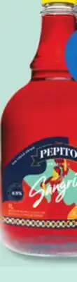 IGA PEPITO SANGRIA ALCOHOLIC MALT BEVERAGE offer