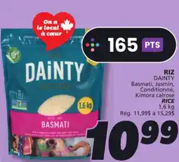IGA DAINTY RICE offer