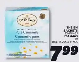 IGA TWININGS TEA BAGS offer