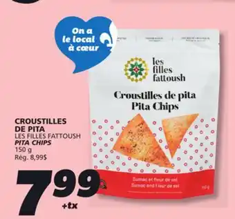 IGA LES FILLES FATTOUSH PITA CHIPS offer
