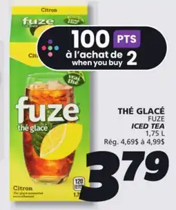 IGA FUZE ICED TEA offer