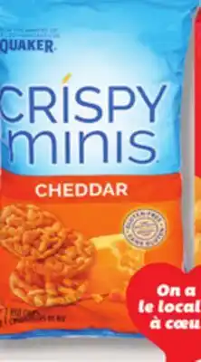 IGA QUAKER CRISPY MINIS offer