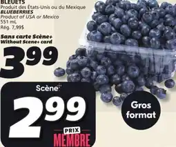 IGA BLUEBERRIES offer