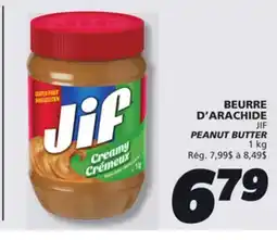 IGA JIF PEANUT BUTTER offer