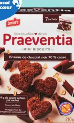 IGA LECLERC PRAEVENTIA COOKIES offer