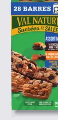 IGA VAL NATURE BARS OR SNACKS offer