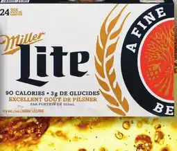 IGA MILLER LITE BEER offer