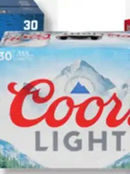 IGA COORS LIGHT BEER offer