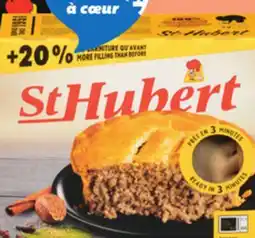 IGA ST-HUBERT FRESH PIE, TOURTIERE, GRATIN OR QUICHE offer