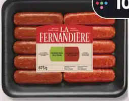 IGA LA FERNANDIÈRE FRESH SAUSAGE COMBO offer