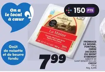 IGA ABBAYE DE SAINT-BENOÎT-DU-LAC CHEESE offer