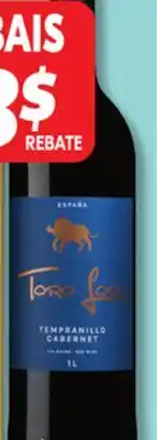 IGA TORO LOCO WHITE, ROSÉ OR RED WINE offer