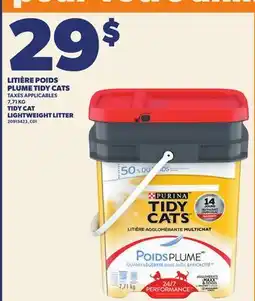 Provigo LITIÈRE POIDS PLUME TIDY CATS, 7,71 KG | TIDY CAT LIGHTWEIGHT LITTER offer