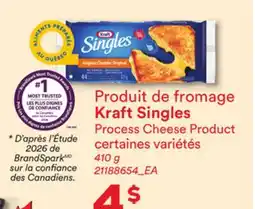 Provigo PRODUIT DE FROMAGE KRAFT SINGLES | PROCESS CHEESE PRODUCT offer