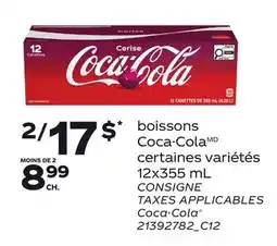 Provigo BOISSONS COCA-COLA, 12X355 ML |COCA-COLA offer