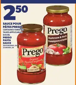 Provigo SAUCE POUR PÂTES PREGO, 645 ML | PREGO PASTA SAUCE offer
