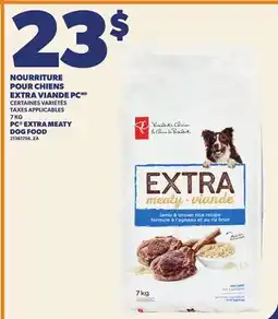 Provigo NOURRITURE POUR CHIENS EXTRA VIANDE PC, 7 KG | PC EXTRA MEATY DOG FOOD offer