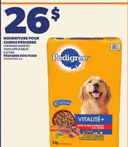 Provigo NOURRITURE POUR CHIENS PEDIGREE / PEDIGREE DOG FOOD offer