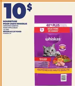 Provigo NOURRITURE POUR CHATS WHISKAS, 1,5/2KG | WHISKAS CAT FOOD offer