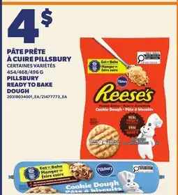 Provigo PÂTE PRÊTE À CUIRE PILLSBURY, 454/468/496 G | PILLSBURY READY TO BAKE DOUGH offer