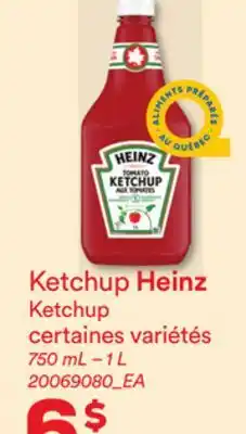 Provigo KETCHUP HEINZ | KETCHUP, 750 ML – 1 L offer