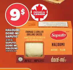 Provigo HALOUMI DORÉ-MI SAPUTO, 235 G | SAPUTO DORE-MI HALOUMI offer