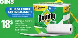 Provigo BOUNTY SUR MESURE ESSUIE-TOUT, 6=12 ROULEAUX offer