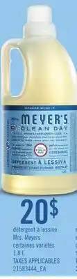 Provigo DÉTERGENT À LESSIVE MRS. MEYERS offer
