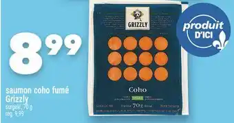 Marche Ami SAUMON COHO FUMÉ GRIZZLY offer