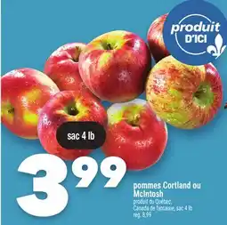 Marche Ami POMMES CORTLAND OU MCINTOSH offer