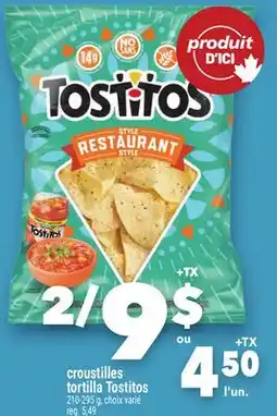 Marche Ami Croustilles tortilla Tostitos offer