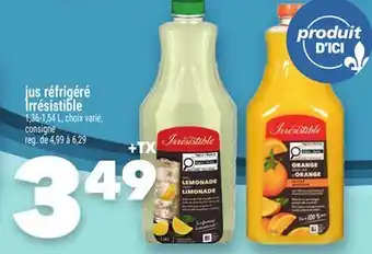 Marche Ami JUS RÉFRIGÉRÉ IRRÉSISTIBLE offer