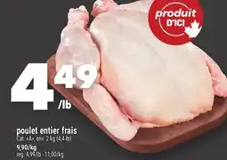 Marche Ami POULET ENTIER FRAIS offer