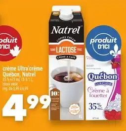 Marche Ami CRÈME ULTRA'CRÈME QUÉBON, NATREL offer