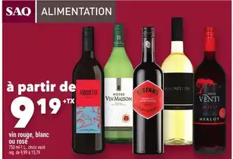 Marche Ami VIN ROUGE, BLANC OU ROSÉ offer