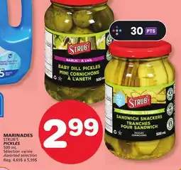 Marches Tradition STRUB'S PICKLES offer